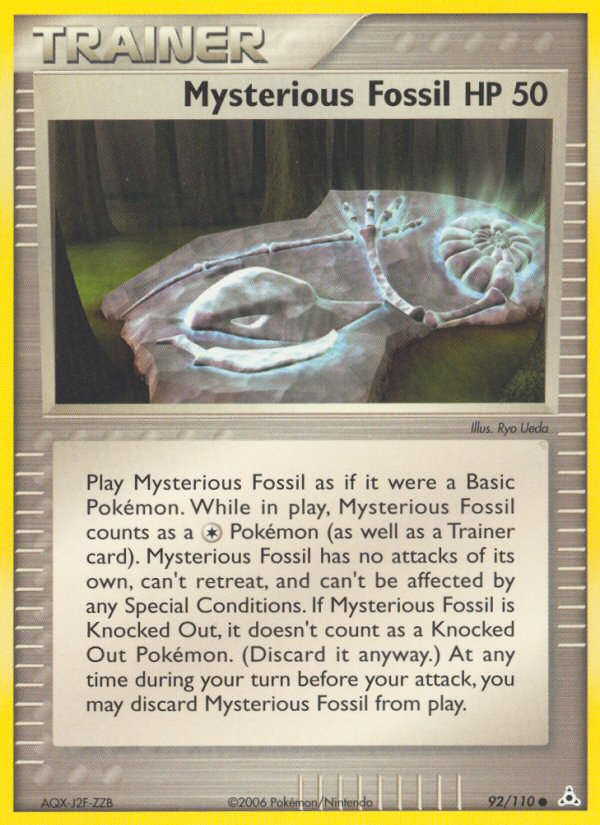 Mysterious Fossil (92/110) [EX: Holon Phantoms] | North Game Den