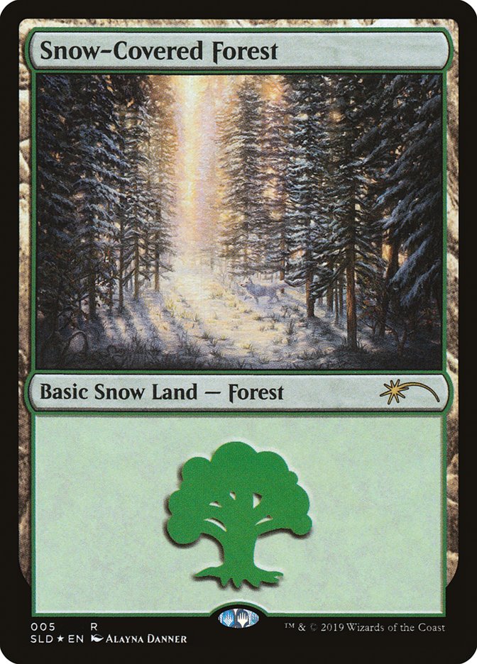 Snow-Covered Forest (005) [Secret Lair Drop Series] | North Game Den