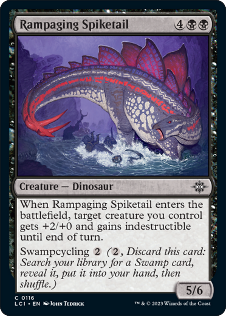 Rampaging Spiketail [The Lost Caverns of Ixalan] | North Game Den