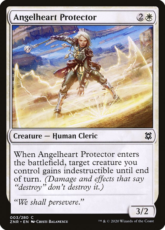 Angelheart Protector [Zendikar Rising] | North Game Den