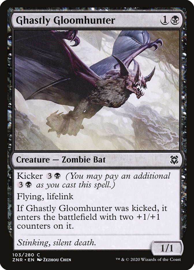Ghastly Gloomhunter [Zendikar Rising] | North Game Den