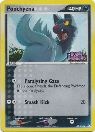 Poochyena (80/110) (Stamped) [EX: Holon Phantoms] | North Game Den