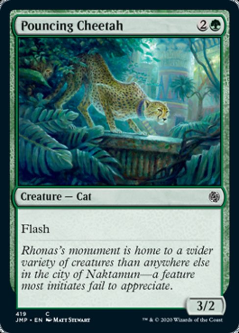 Pouncing Cheetah [Jumpstart] | North Game Den
