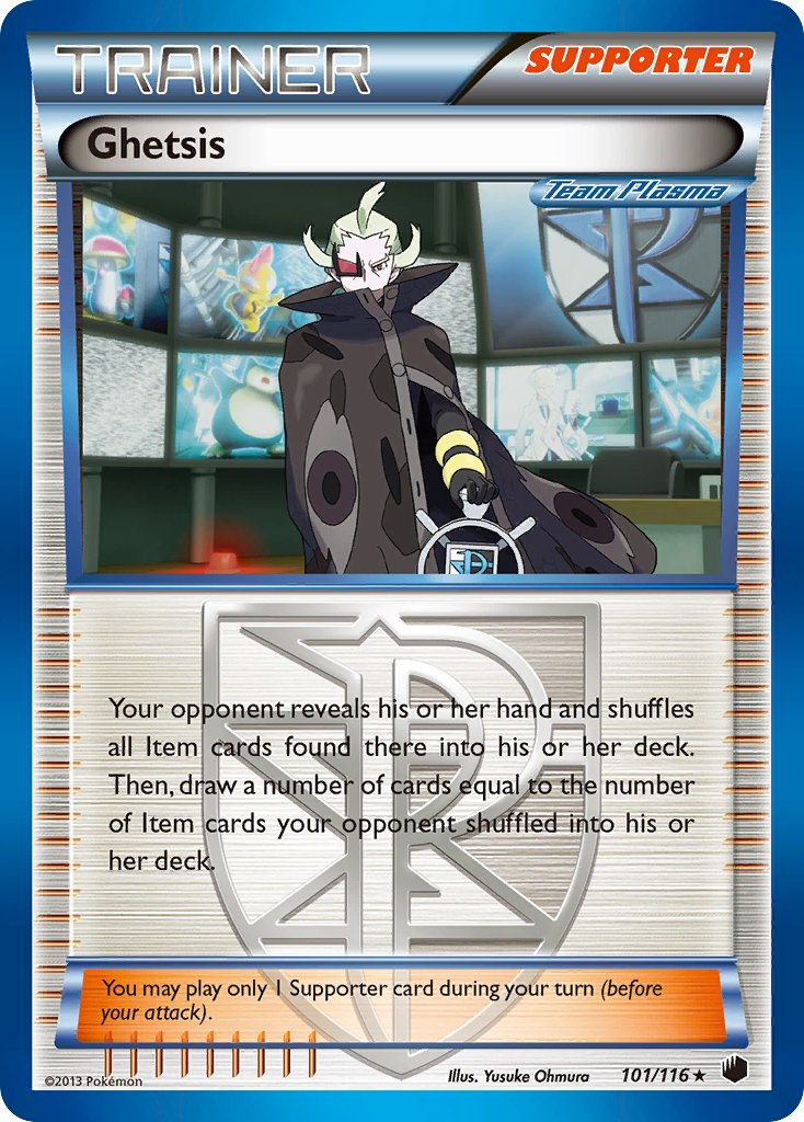 Ghetsis (101/116) (Theme Deck Exclusive) [Black & White: Plasma Freeze] | North Game Den