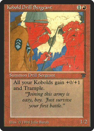 Kobold Drill Sergeant [Legends] | North Game Den