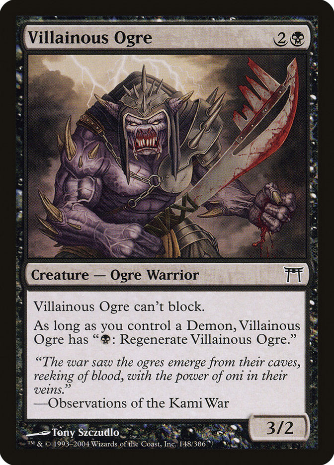 Villainous Ogre [Champions of Kamigawa] | North Game Den