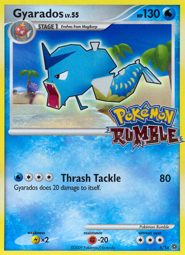 Gyarados (6/16) [Pokémon Rumble] | North Game Den