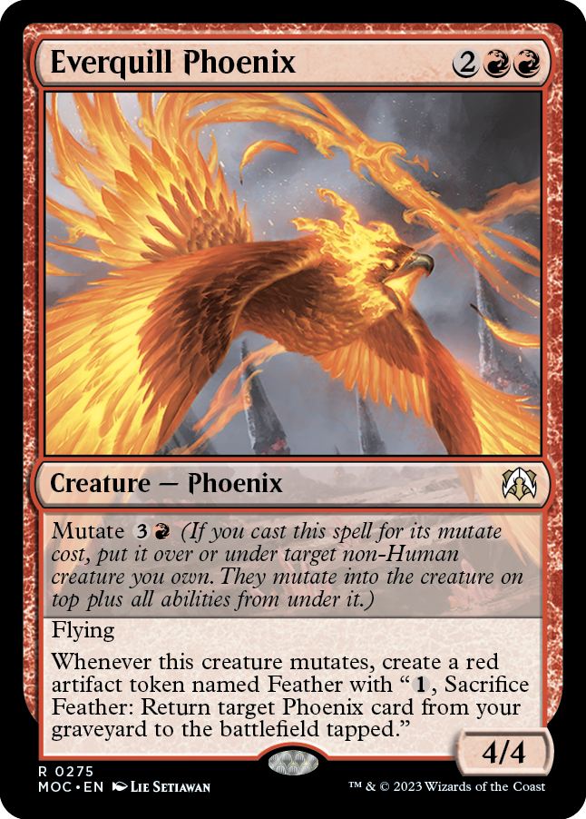 Everquill Phoenix [March of the Machine Commander] | North Game Den