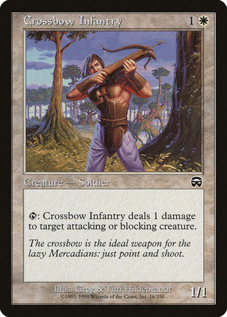 Crossbow Infantry [Mercadian Masques] | North Game Den