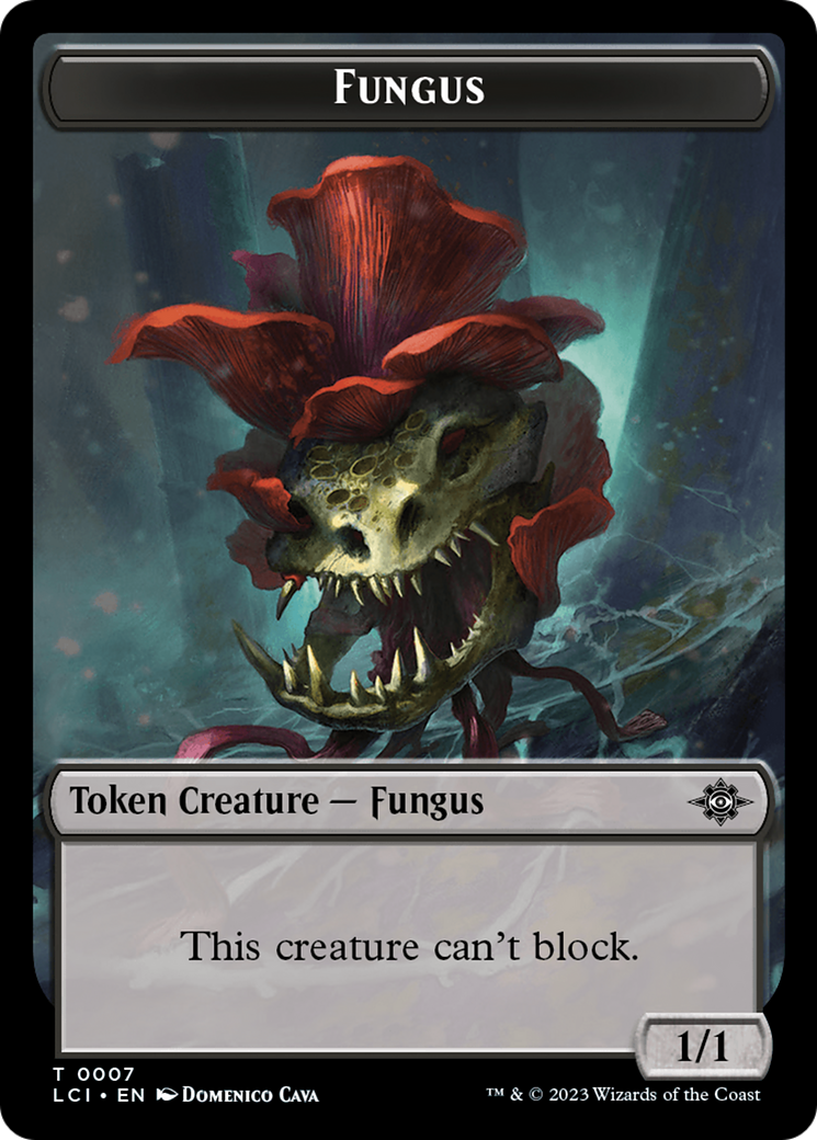 Map // Fungus Double-Sided Token [The Lost Caverns of Ixalan Tokens] | North Game Den