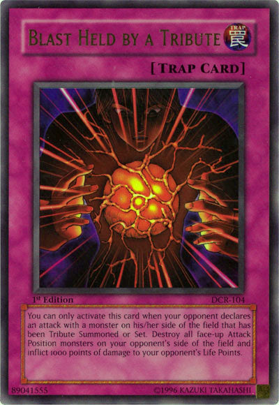 Blast Held by a Tribute [DCR-104] Ultra Rare | North Game Den