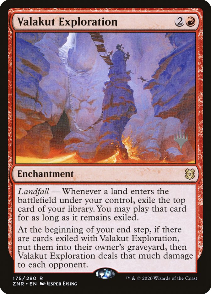 Valakut Exploration (Promo Pack) [Zendikar Rising Promos] | North Game Den