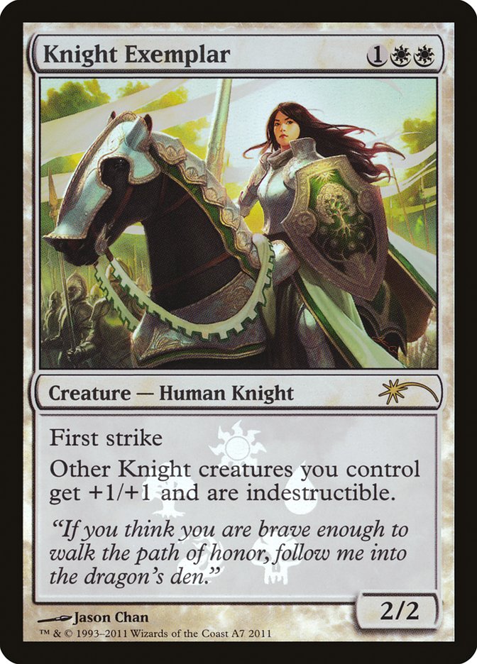 Knight Exemplar [Resale Promos] | North Game Den