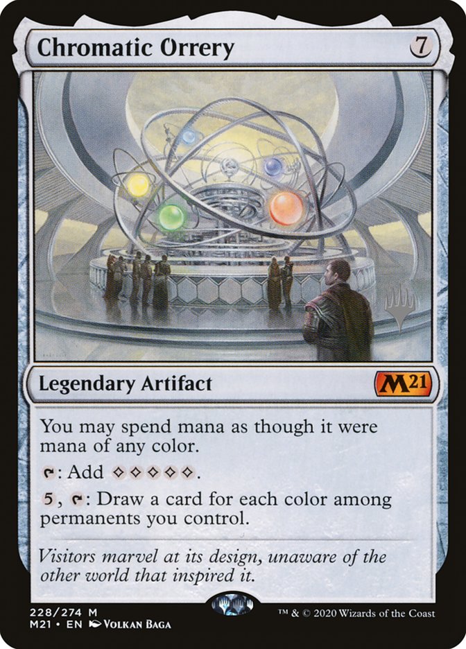 Chromatic Orrery (Promo Pack) [Core Set 2021 Promos] | North Game Den