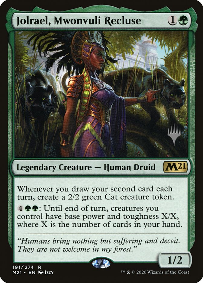 Jolrael, Mwonvuli Recluse (Promo Pack) [Core Set 2021 Promos] | North Game Den