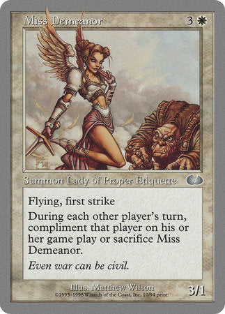 Miss Demeanor [Unglued] | North Game Den