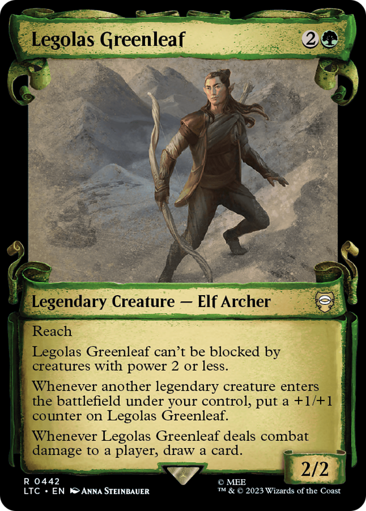 Legolas Greenleaf [The Lord of the Rings: Tales of Middle-Earth Commander Showcase Scrolls] | North Game Den