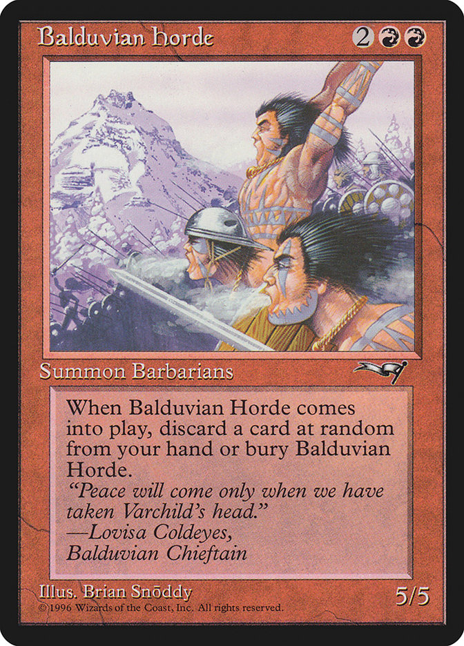 Balduvian Horde [Alliances] | North Game Den