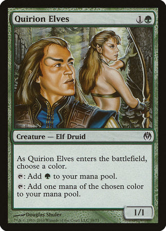 Quirion Elves [Duel Decks: Phyrexia vs. the Coalition] | North Game Den