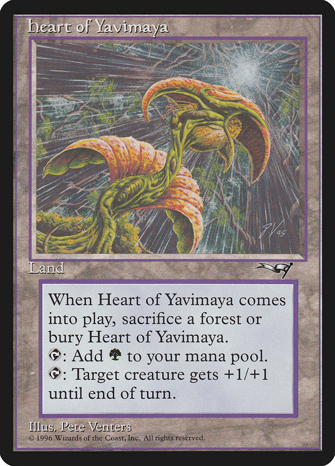 Heart of Yavimaya [Alliances] | North Game Den