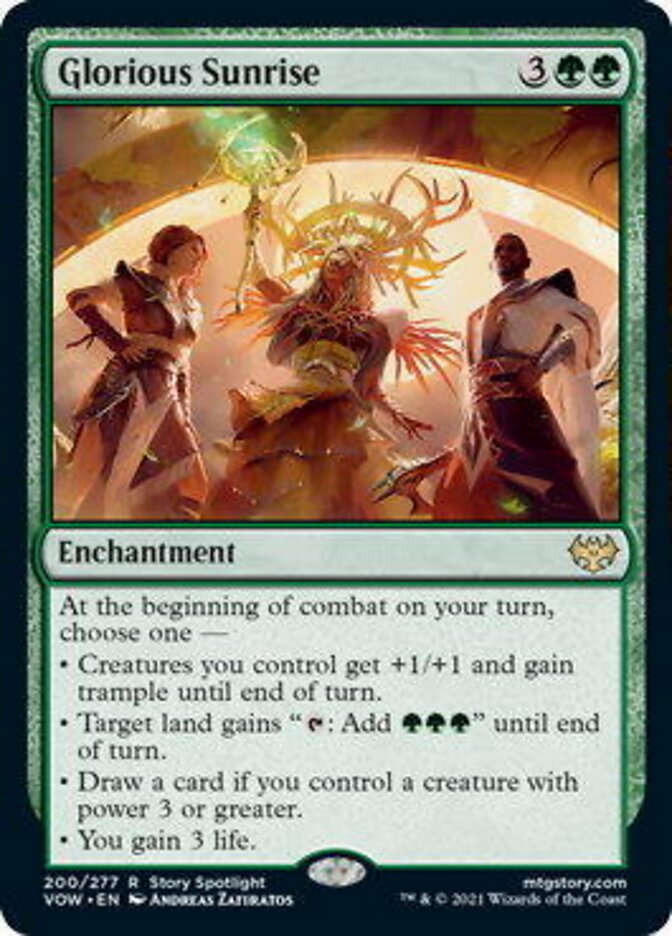 Glorious Sunrise [Innistrad: Crimson Vow] | North Game Den