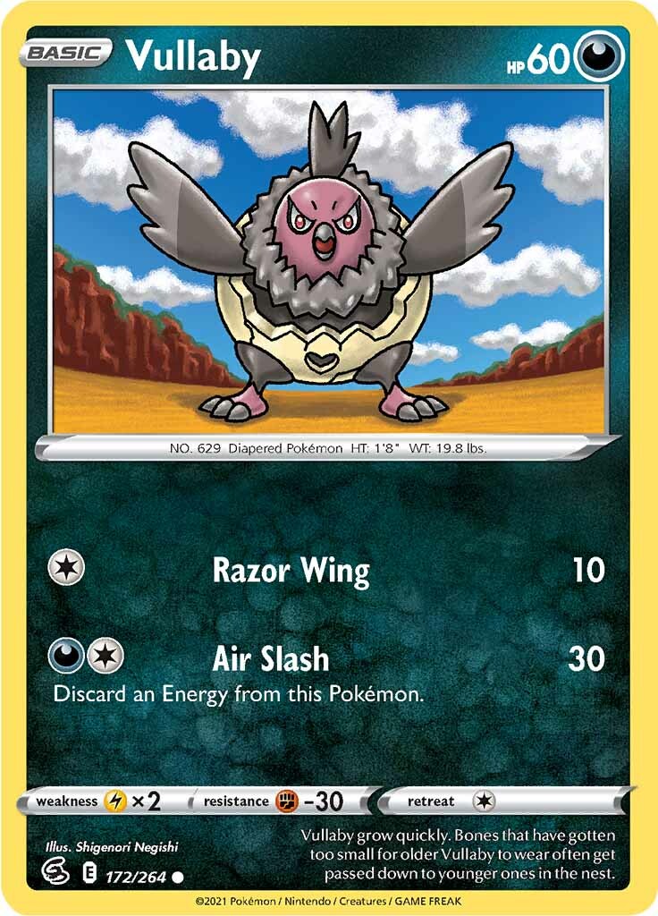 Vullaby (172/264) [Sword & Shield: Fusion Strike] | North Game Den