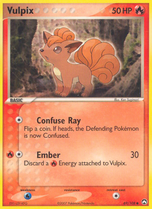 Vulpix (69/108) [EX: Power Keepers] | North Game Den