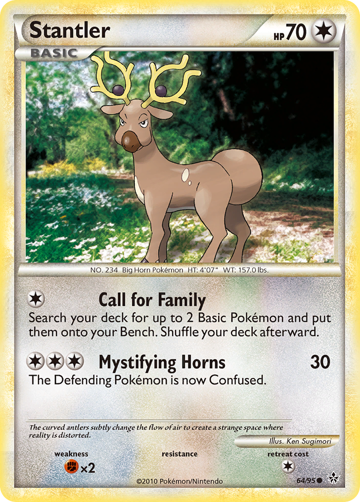 Stantler (64/95) [HeartGold & SoulSilver: Unleashed] | North Game Den