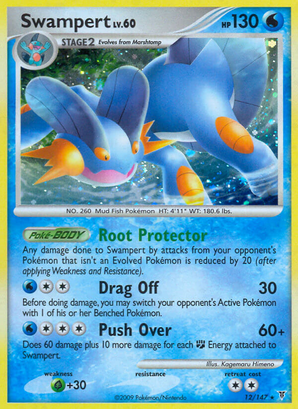 Swampert (12/147) (Theme Deck Exclusive) [Platinum: Supreme Victors] | North Game Den