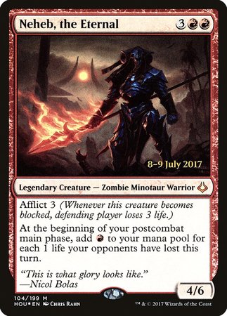 Neheb, the Eternal [Hour of Devastation Promos] | North Game Den