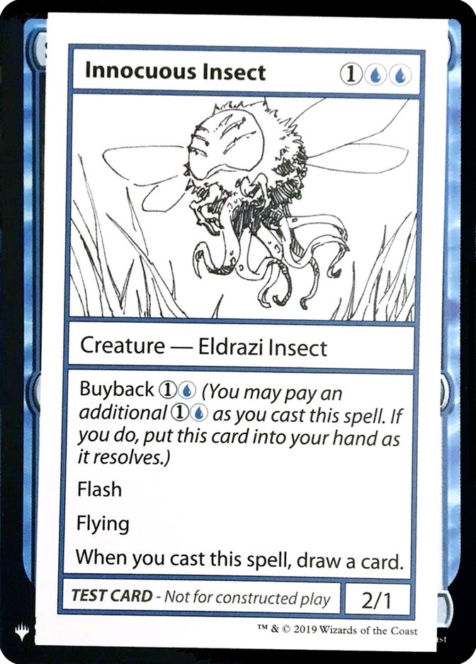 Innocuous Insect [Mystery Booster Playtest Cards] | North Game Den