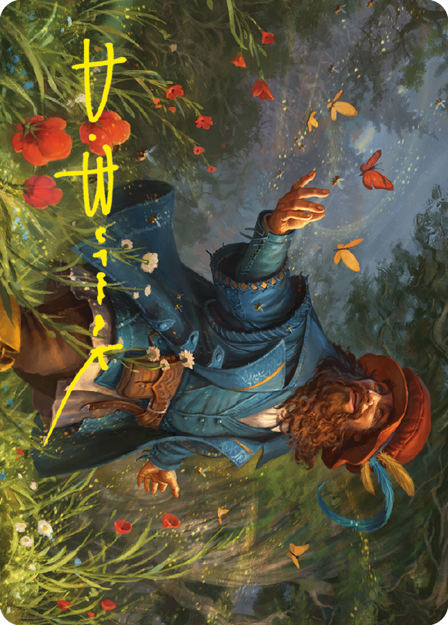 Tom Bombadil Art Card (Gold-Stamped Signature) [The Lord of the Rings: Tales of Middle-earth Art Series] | North Game Den