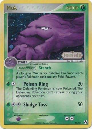 Muk (11/92) (Stamped) [EX: Legend Maker] | North Game Den