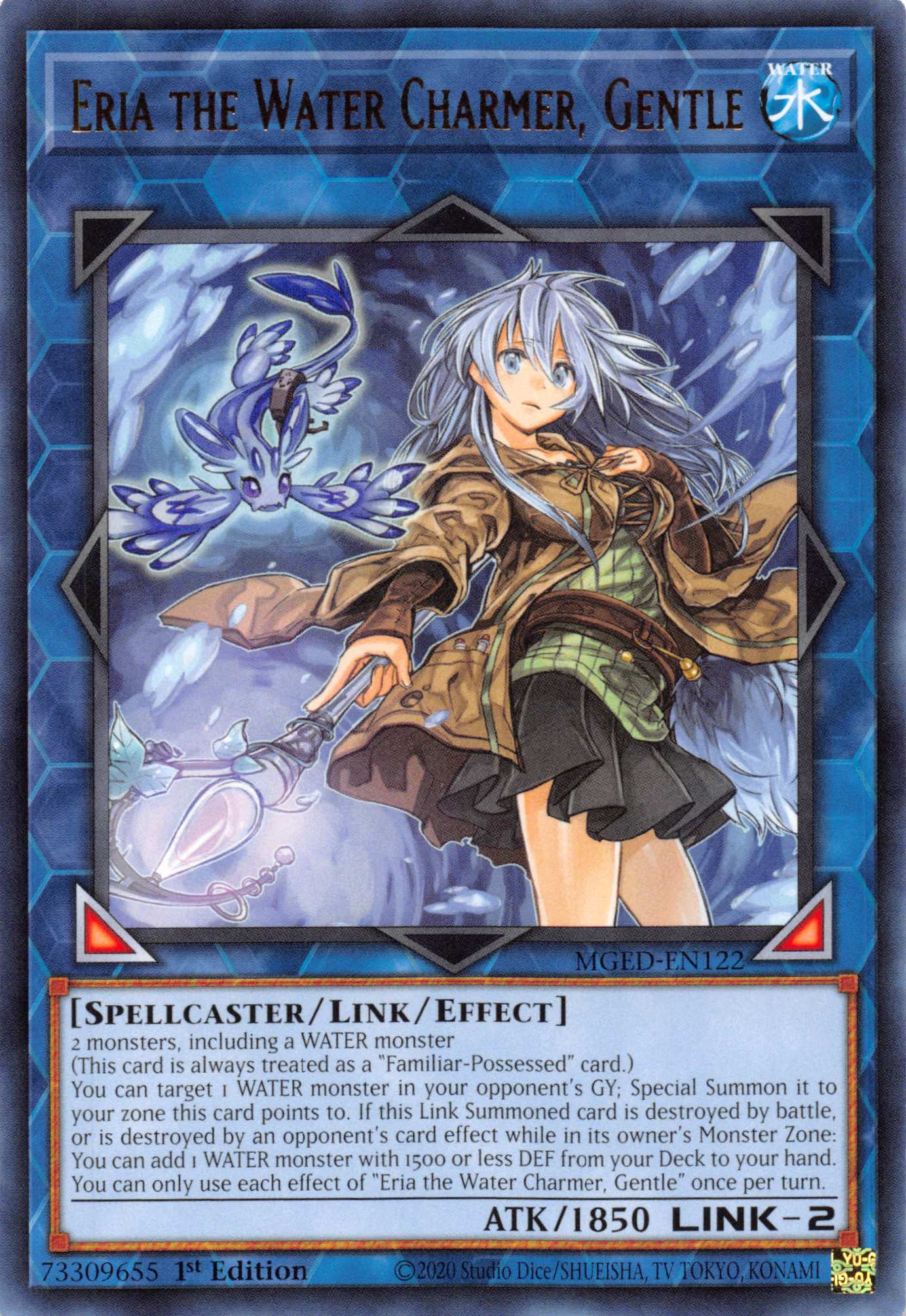 Eria the Water Charmer, Gentle [MGED-EN122] Rare | North Game Den