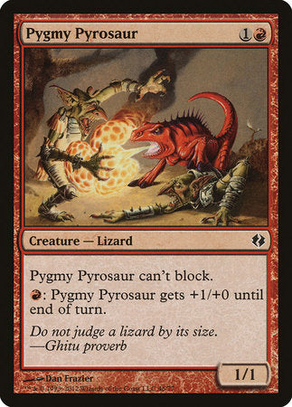 Pygmy Pyrosaur [Duel Decks: Venser vs. Koth] | North Game Den