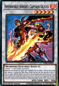 Infernoble Knight Captain Oliver [PHRA-EN038] Super Rare | North Game Den