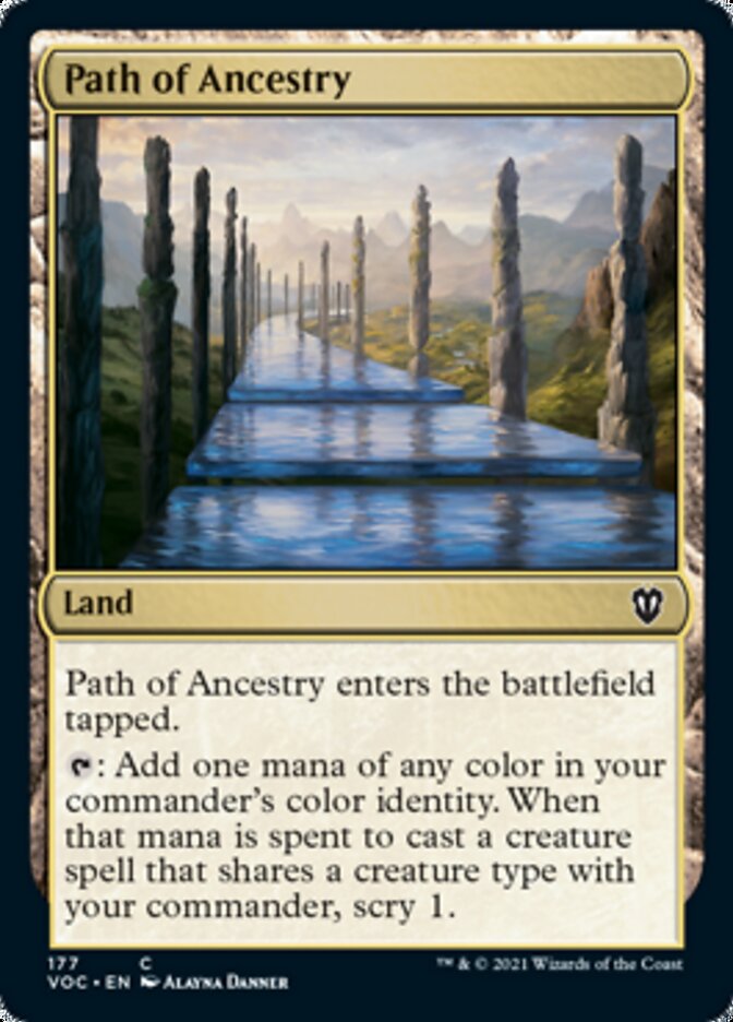 Path of Ancestry [Innistrad: Crimson Vow Commander] | North Game Den