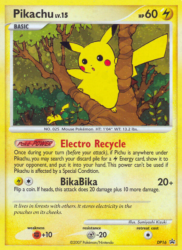 Pikachu (DP16) [Diamond & Pearl: Black Star Promos] | North Game Den