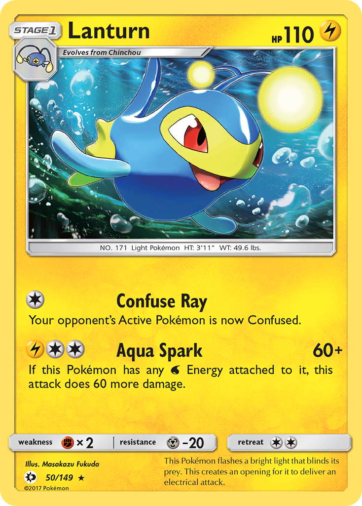Lanturn (50/149) [Sun & Moon: Base Set] | North Game Den
