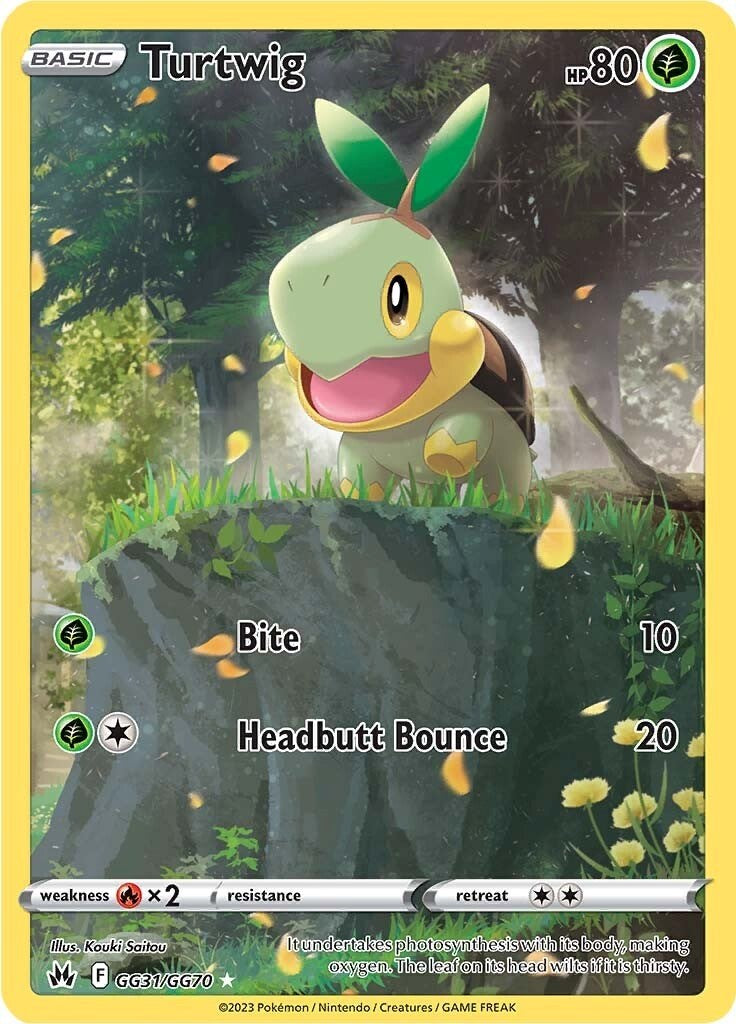 Turtwig (GG31/GG70) [Sword & Shield: Crown Zenith] | North Game Den