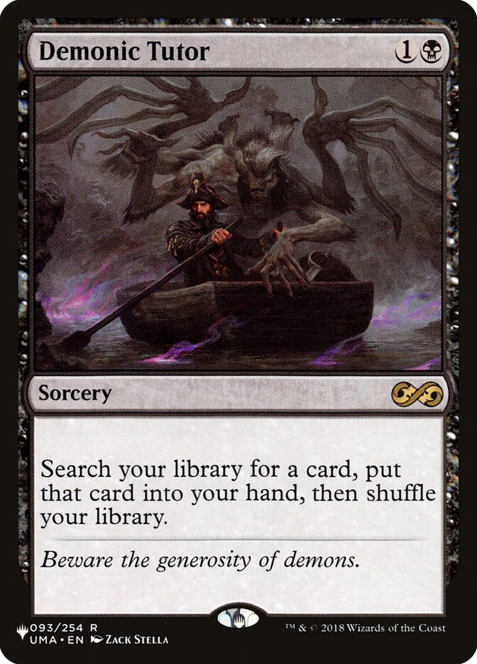 Demonic Tutor [The List] | North Game Den