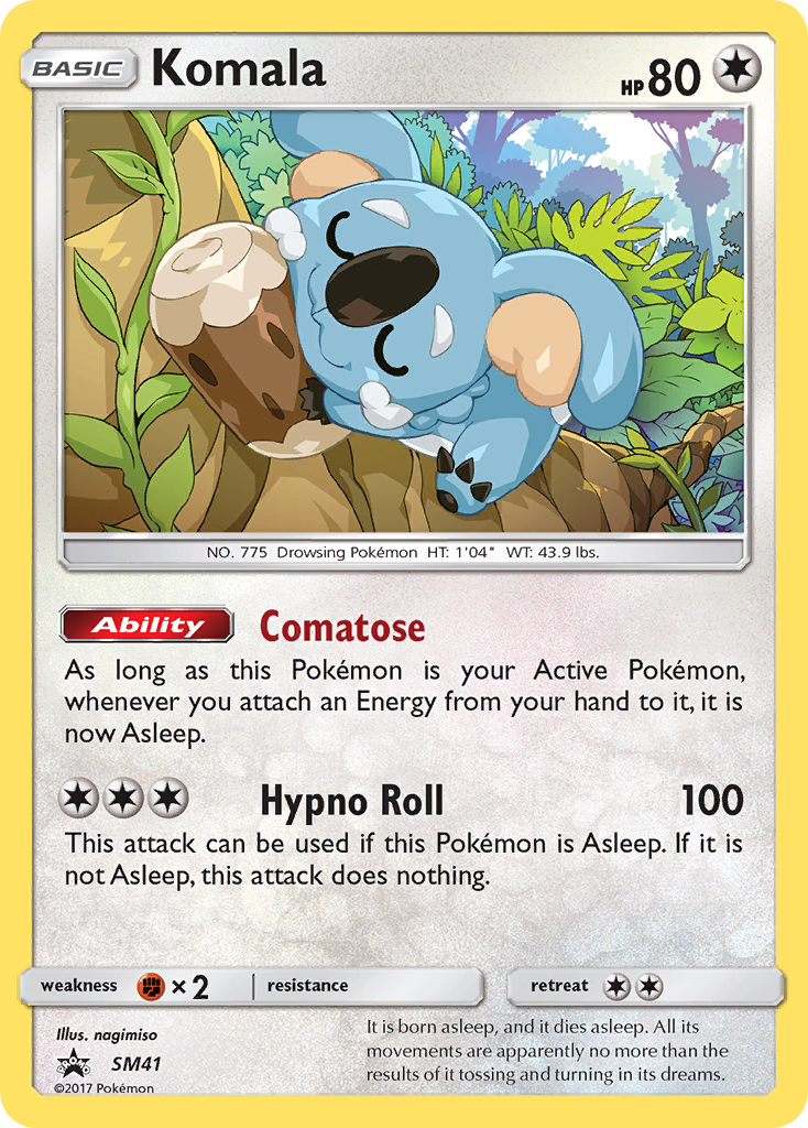 Komala (SM41) [Sun & Moon: Black Star Promos] | North Game Den