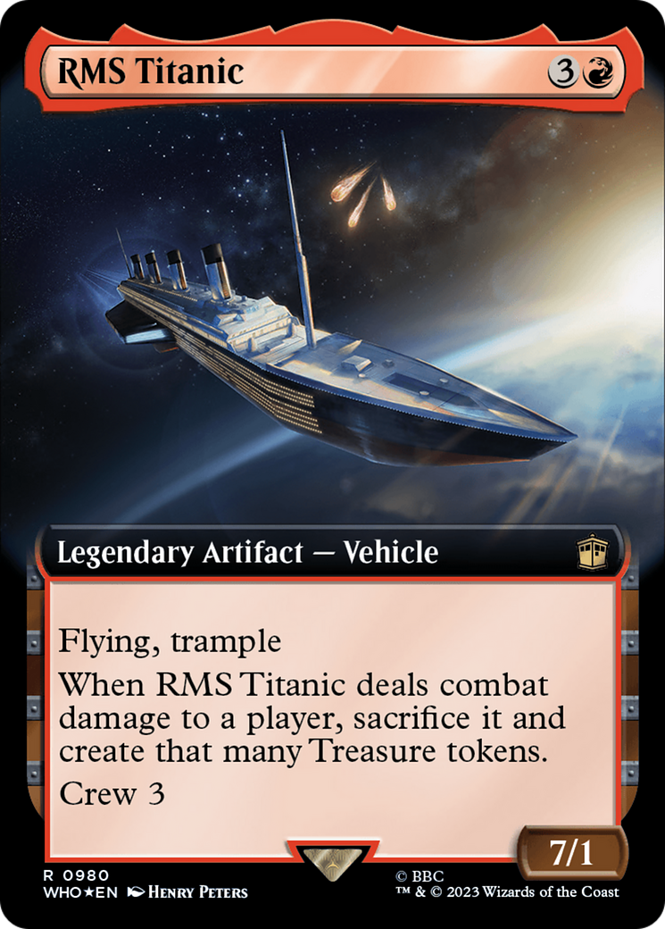 RMS Titanic (Extended Art) (Surge Foil) [Doctor Who] | North Game Den