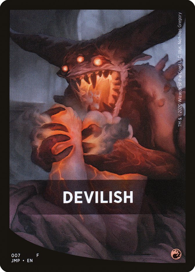 Devilish Theme Card [Jumpstart Front Cards] | North Game Den