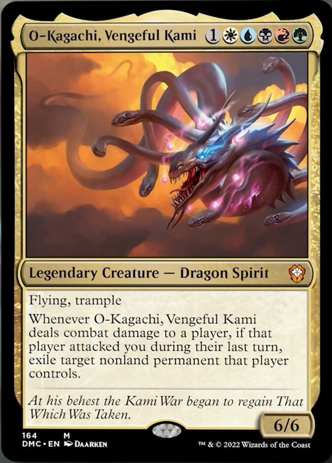 O-Kagachi, Vengeful Kami [Dominaria United Commander] | North Game Den