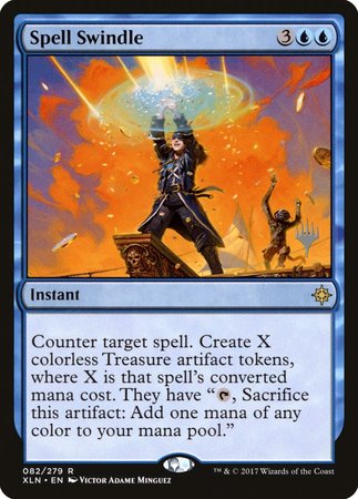 Spell Swindle [Ixalan Promos] | North Game Den