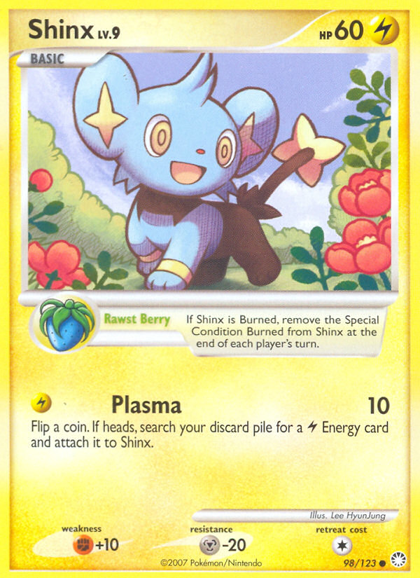 Shinx (98/123) [Diamond & Pearl: Mysterious Treasures] | North Game Den