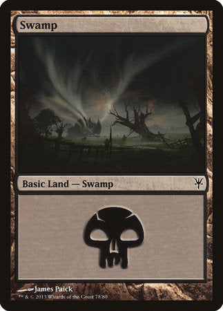 Swamp (78) [Duel Decks: Sorin vs. Tibalt] | North Game Den