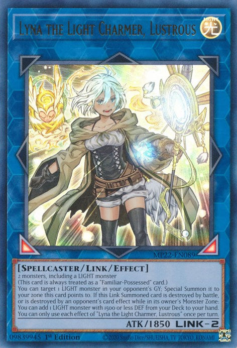 Lyna the Light Charmer, Lustrous [MP22-EN089] Ultra Rare | North Game Den