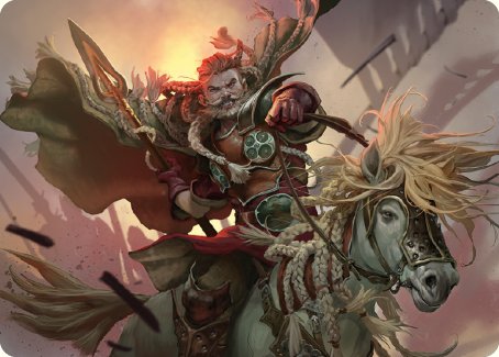 Eomer of the Riddermark Art Card [The Lord of the Rings: Tales of Middle-earth Art Series] | North Game Den